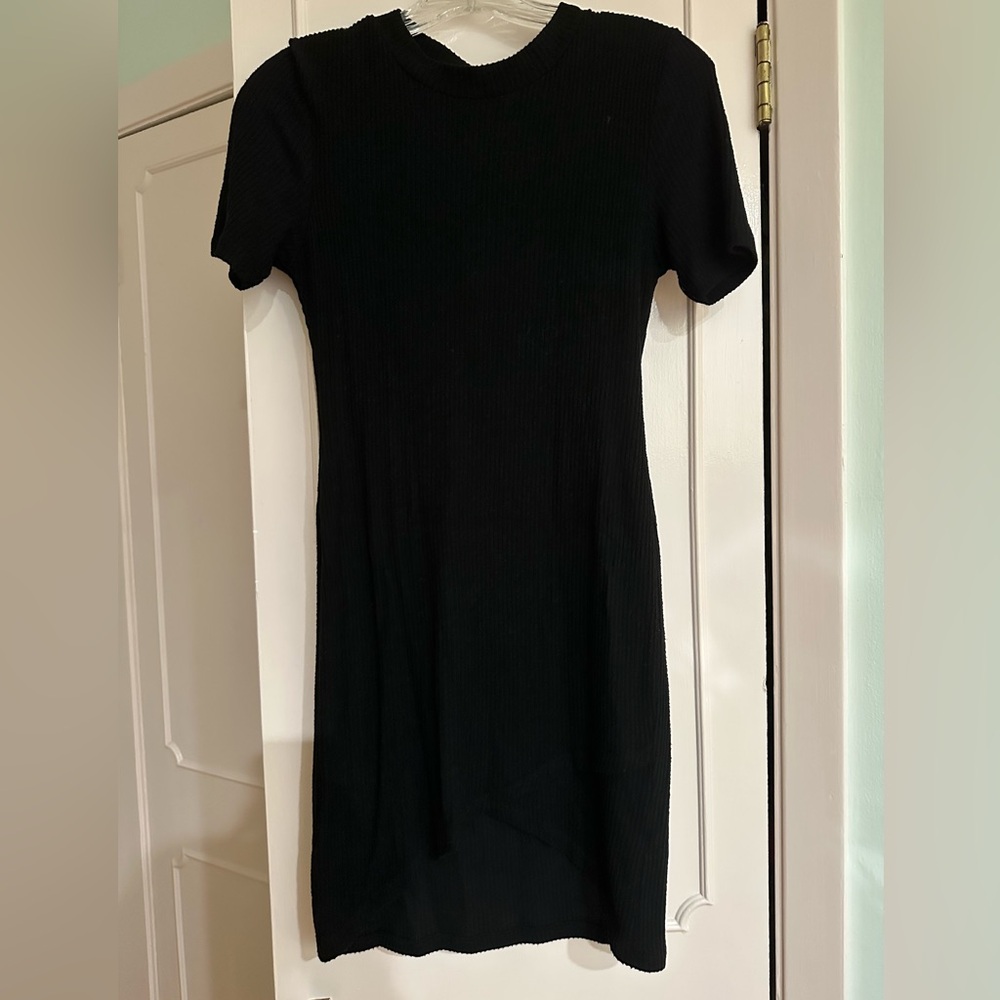 Heart Hips Black Knit Top